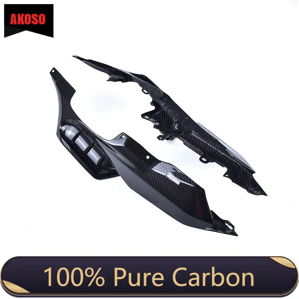 Real carbon fiber Fit Yamaha MT07 MT-07 FJ07 HEAD light fairing Trim full KIT main image 1