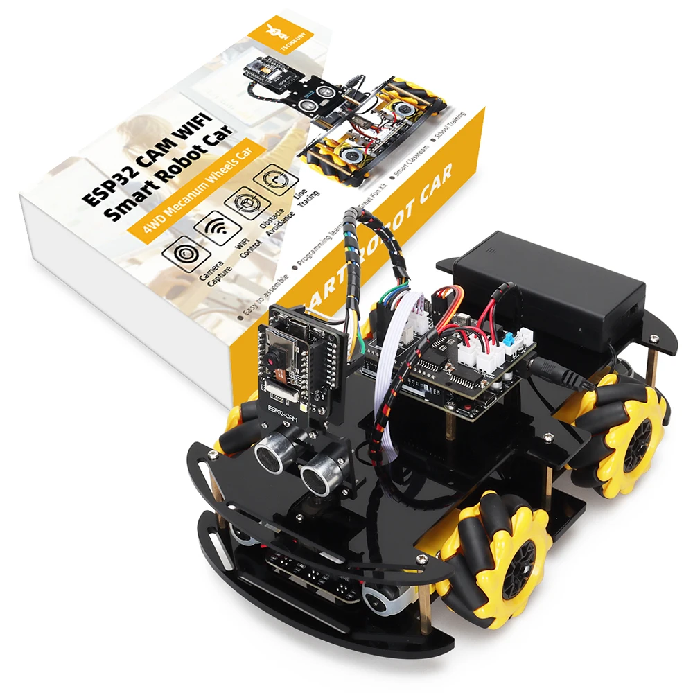 Robotic Starter Kit For Arduino Programming with ESP32 Cam and Codes, Learning and Develop Skill Smart Automation Complete Kit - Image 6