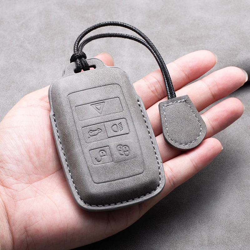 Premium Leather Car Key Cover