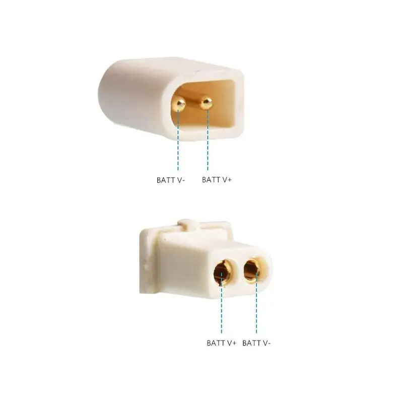 Connecteurs BT2.0 pour Batterie 1S – Lot de 1 ou 5 Paires