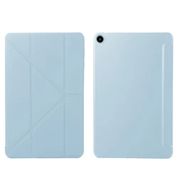 Premium Leather Smart Tablet Cover - Versatile Protection for Multiple Samsung Galaxy Models (Sky Blue)