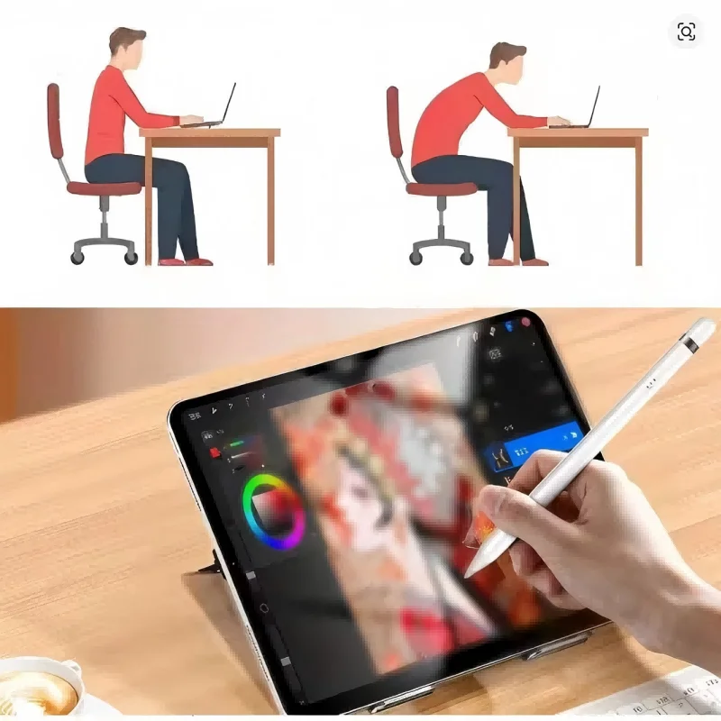 2개/세트 미니 휴대용 노트북 스탠드 라이저 - 컴퓨터 키보드 스탠드 노트북용 - 데스크탑 높이 조절기