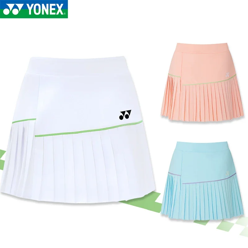 New YONEX Badminton Dress Women's pleated skirt Tennis skirt YY Sports 220135