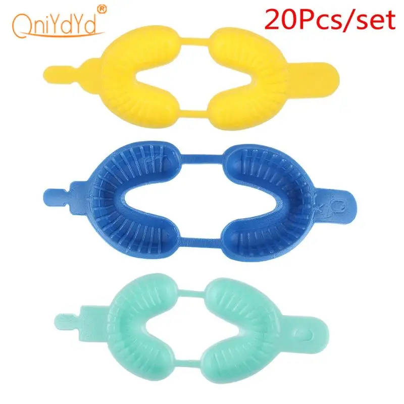 

20Pcs Dental Disposable Tray Fluoride Foam Trays Dentistry Instrument Dentist Materials Large Medium Small