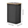 Laundry Hamper With Lid Dirty Clothes Basket For Laundry 55L Large Laundry Hamper With Handle And Lid Foldable Clothes Basket 6