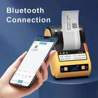 DETONGER DT5150  MiNi Portable Smart Thermal Ribbon Printer Wireless BT Barcode QR Code Cable Sticker Marker Android / iOS 3
