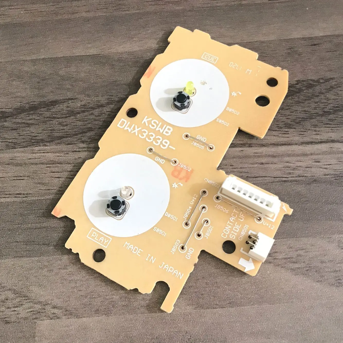 4pcs Play/cue CIRCUITO STAMPATO SCHEDA LUCI DWX3339 MALESIA Made - Foto 12