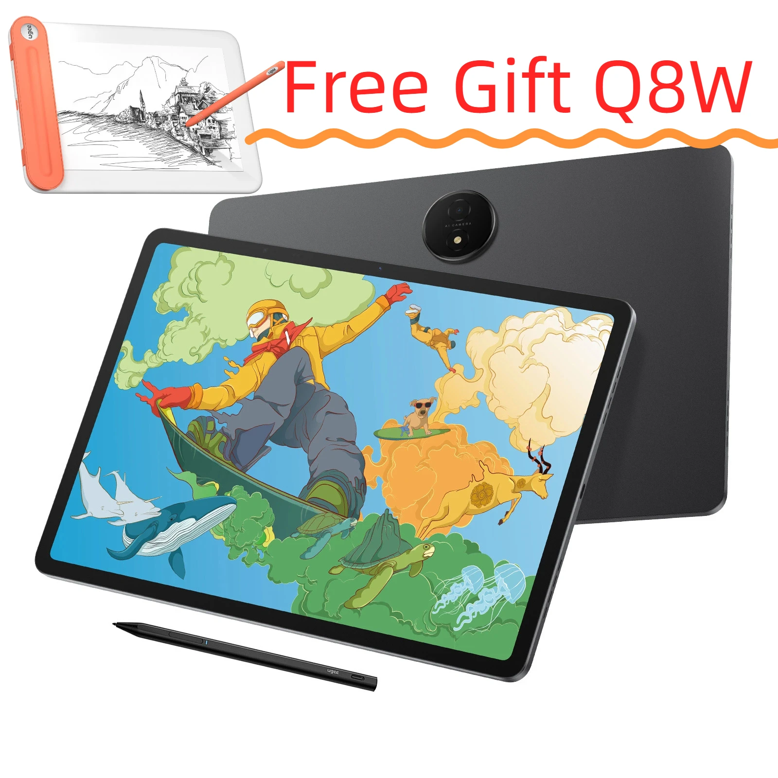 UGEE Fun Drawing Pad UT3 14.25インチ Seeabcc1f9efc4a4ebb926c8337d32
