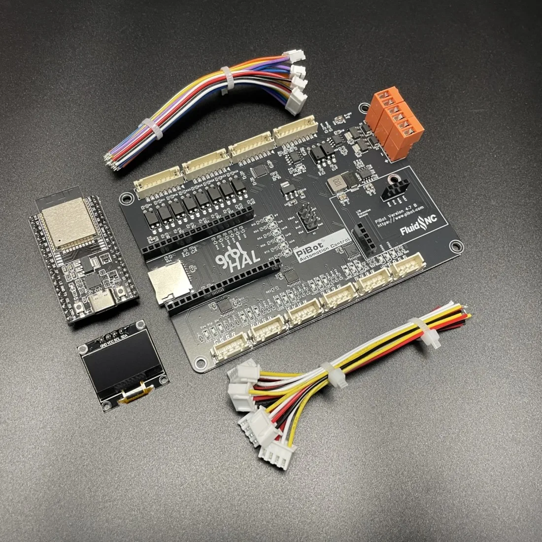 โมดูลควบคุมเลเซอร์ CNC GRBL V4.7 B (รวม ESP32 + OLED)