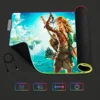 Game T-Tears Z-Zelda K-Kingdom LED Light RGB Luminous Keyboard Desk-Mat Color Waterproof Office Mouse Computer Anti-slip Rubber 3