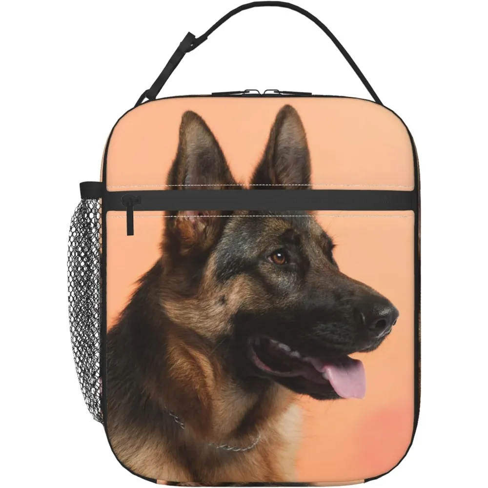 

Dog Paw Print Insulated Lunch Bag for Women Men Adult Kids Reusable Cooler High Quality Lunch Tote Box for Outdoor Activities