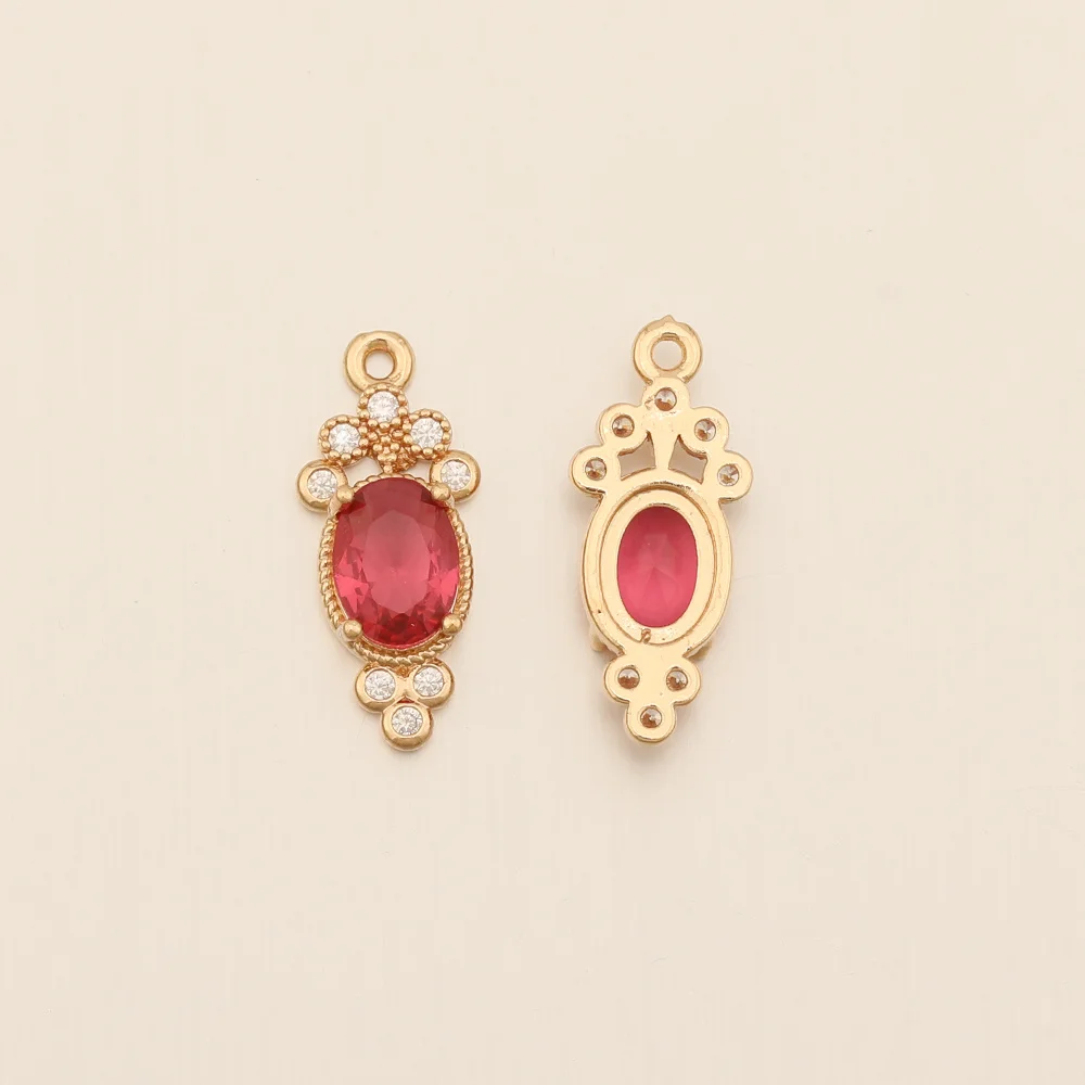 Cordial Design 9*20MM 50Pcs CZ Charms/Hand Made/Flower Shape/DIY Jewelry Making/Jewelry Findings & Components/Rhinestone Pendant 19 Cordial Design 9*20MM 50Pcs CZ Charms/Hand Made/Flower Shape/DIY Jewelry Making/Jewelry Findings & Components/Rhinestone Pendant - cordial