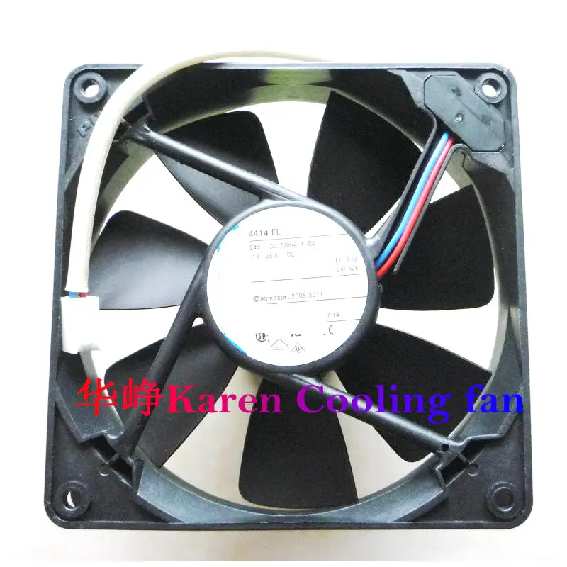 

4414FL 12025 24V 50mA 1.2W Cooling Fan HZDO YABP