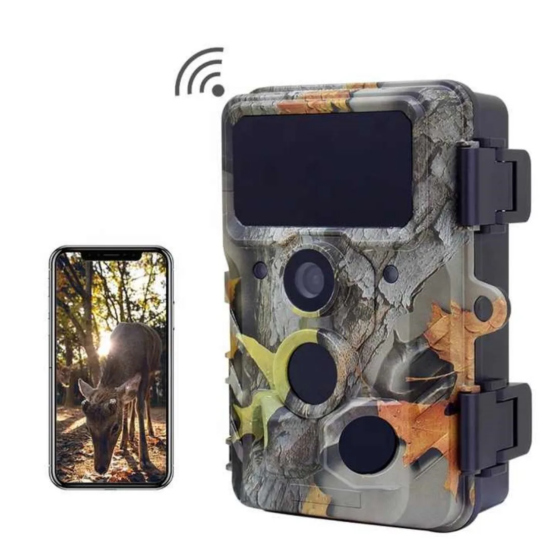 Wildlife Campark T45a Manual RD3019PRO 4K 30MP WiFi Control Wildlife Game  Hunting Trail