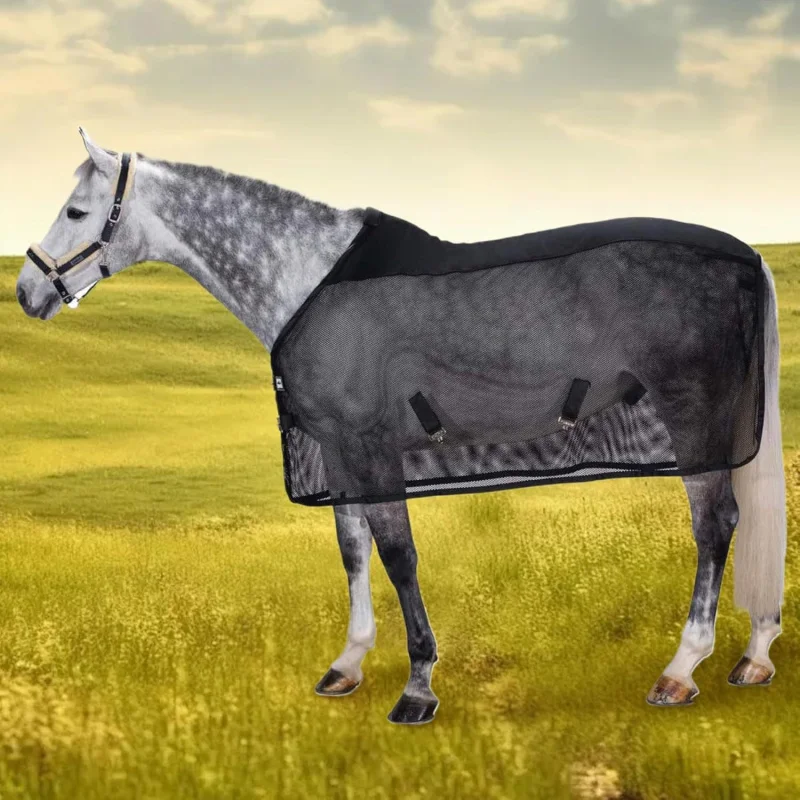 Equestrian supplies anti-mosquito in Summer horsecloth Mesh Breathable Horse Racing Nylon Fly-