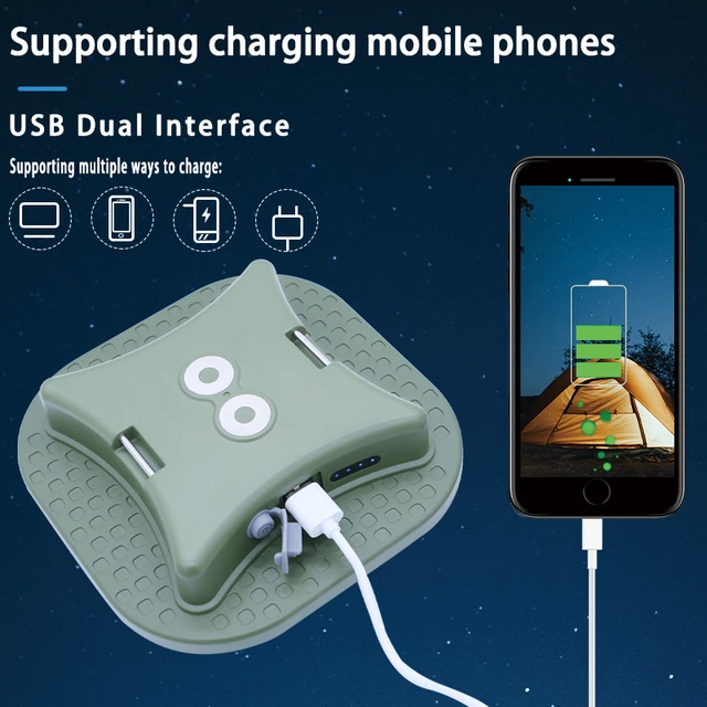 MOSLIGHTING rechargeable Camping forte lumière avec aimant zoom portable lampe de poche tente lampe de travail chariot d'entretien éclairage LED USB 2