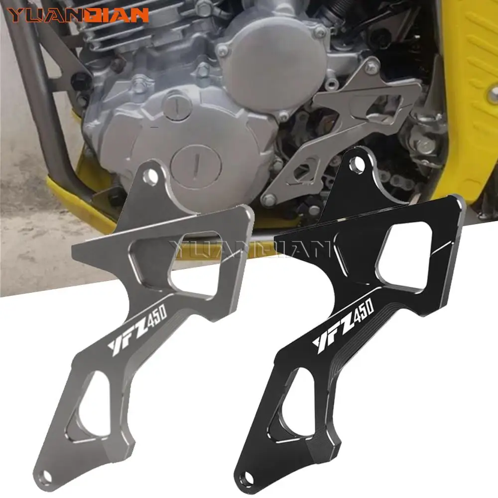

For YAMAHA YFZ450 YFZ450R YFZ450X YFZ450 X/R 2004-2013 2012 2011 2010 2009 Motorcycle Front Sprocket Cover Chain Protector Guard