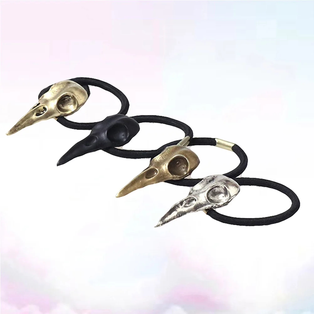 

4 PCS Halloween Hair Accessories Elastic Accessory Band Multicolor Novelty Bands