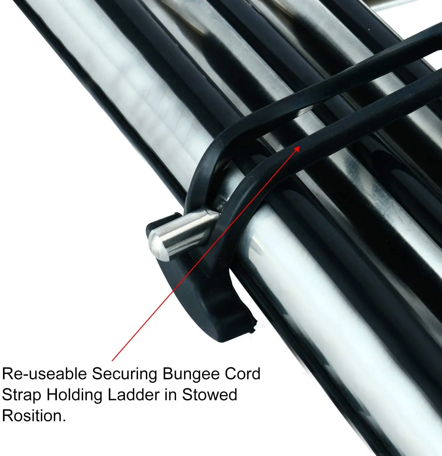 Stainless Steel Marine Launching Ladder Folding Telescopic Boarding Ladder Pedal for Yacht Speedboat Accessories