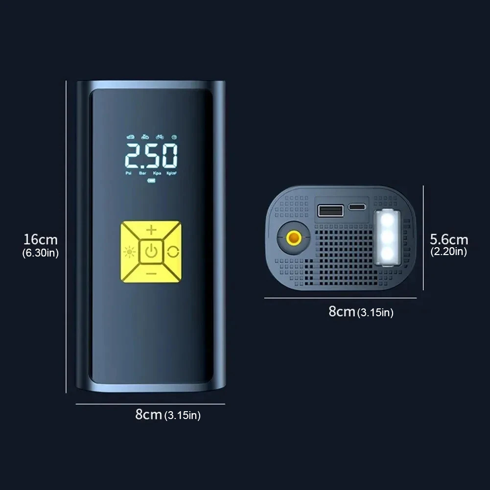 LED ������ �ִ� ���� Ÿ�̾� ��â��, ����Ʈ ������ ��â�� ����, �̴� �ڵ� ��â�� ���� ����, 150 PSI