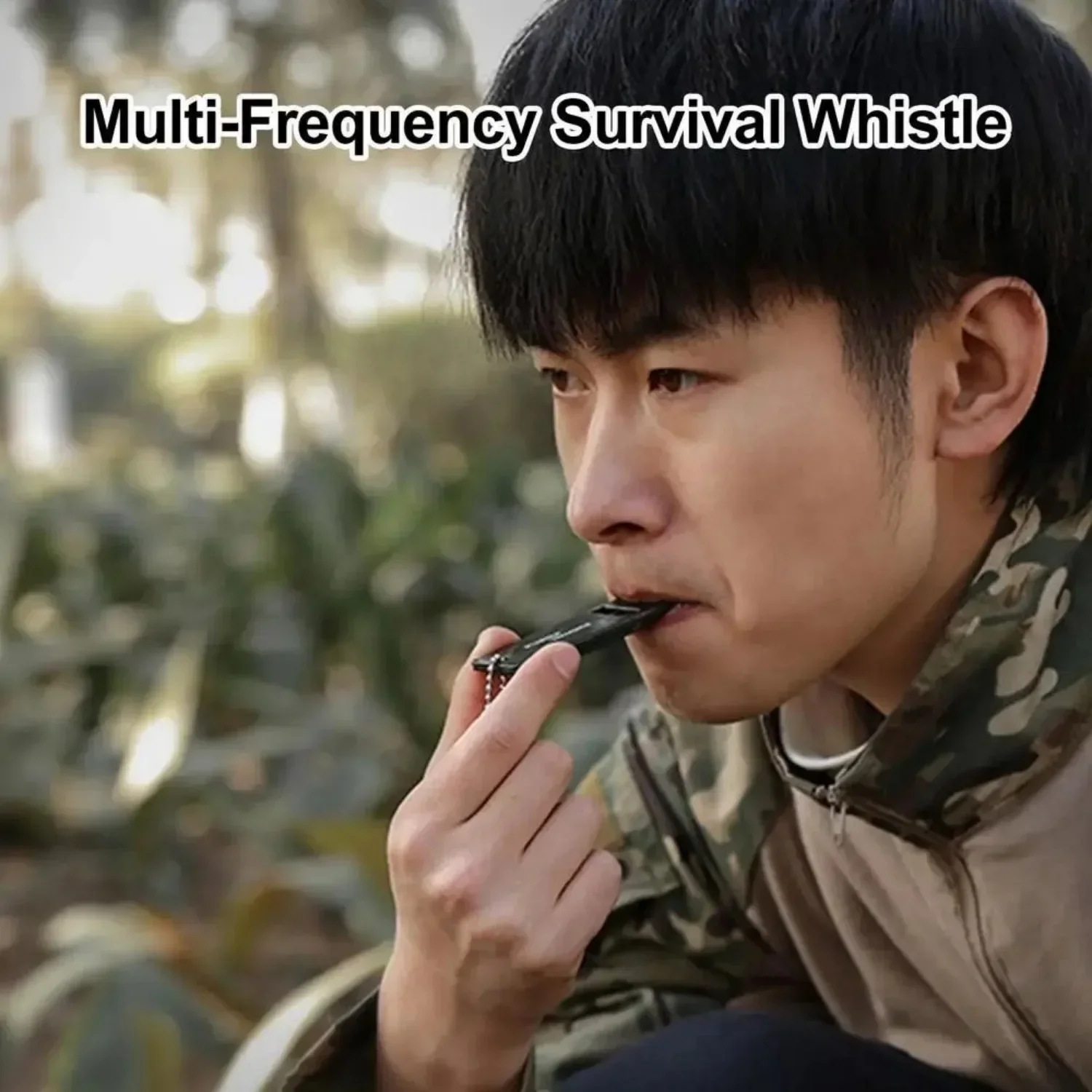 New Survival Plastic Super LoudRescue Survive signal sound Whistle camp hike outdoor tool emergent bushcraft mountainclimb sport