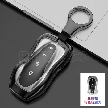 Custodia per chiave a distanza per auto in lega Tpu per Geely Azkarra Tugella FY11 2019 2020 Atlas Pro New Emgrand GS X6 SUV EC7 Styling