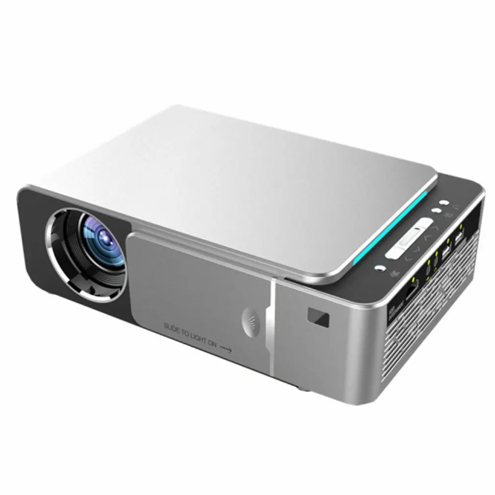 

2024 New LED Projector Full High Definition 4K compatible USB 1080P Portable Cinema Beamer LCD Display Projectors Fast delivery