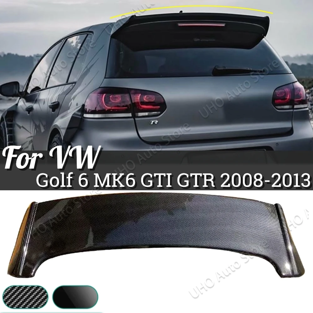 Spoiler Posteriore Per Auto Lip Trunk Wing Tail Roof Spoiler Spoiler Tuning Trim Per Volkswagen Per Vw Golf 6 Mk6 Gti R R20 2008-2013