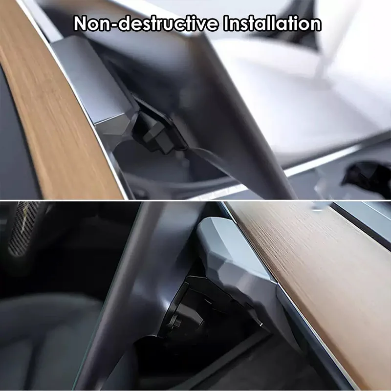 Suitable For Tesla Model 3/Y/Renewal 3 Renewal Y 40&deg; Central Control Screen Rotating Bracket Accessories