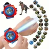 Dinosaur Projector Watch for Kids - 24 Image Flashlight & Timepiece - Fun and Educational School Gift 3