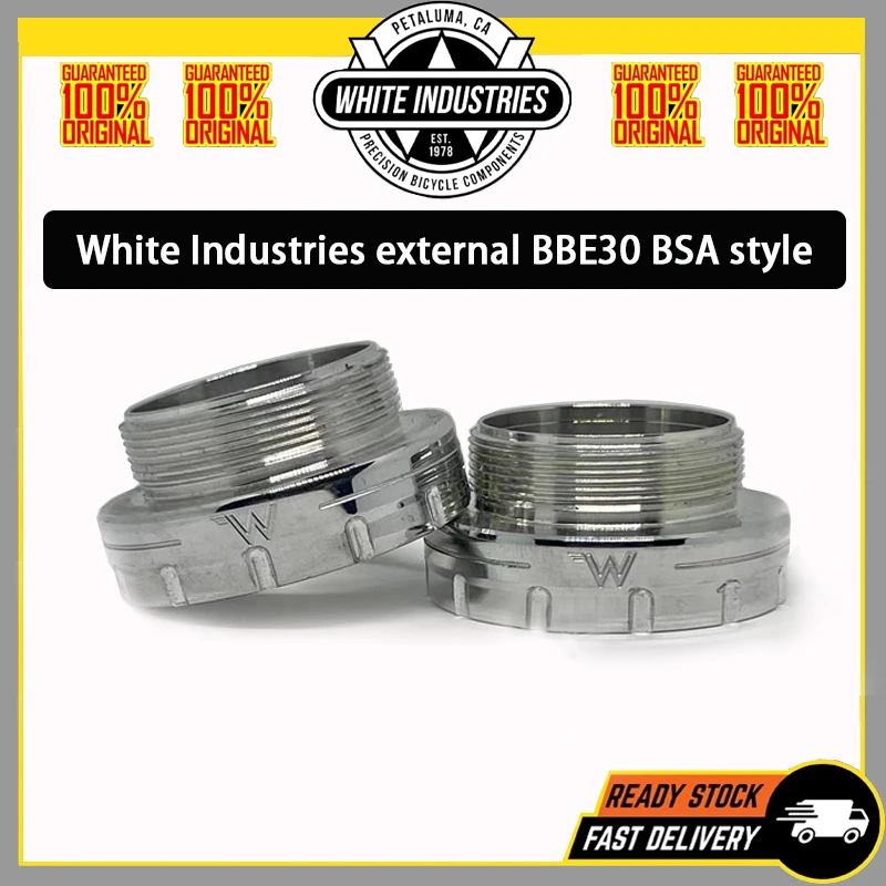 Bicycle Bottom Bracket WHITE INDUSTRIES Bicyle BSA30 Ceramic Bottom Brackets BSA68 BSA MTB Road Bike External Bearing BB for 30mm MTB Crankset