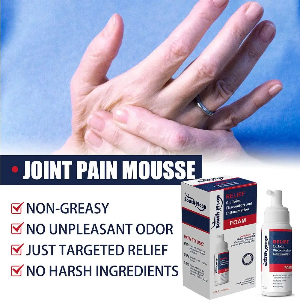 

Joint Care Mousse Relief Cervical Wrist Knee Ache Lumbar Bone Nurse Sprain Body Leg Foot Cream Pain Hand Muscle Arthritis S K9q4