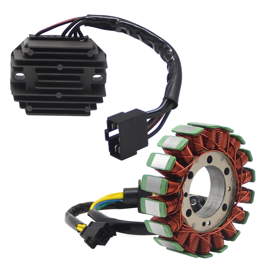 

Motorcycle Voltage Regulator Rectifier+Ignition Magneto Stator Coil For Suzuki AN250 Burgman250 1998 1999 2000 2002 32101-14F20