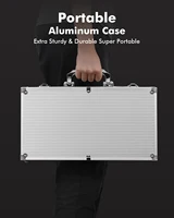 Poker Chip Set - Classic 300PCS Poker Set with Aluminum Case, 11.5 Gram Casino Chips for Texas Holdem Blackjack Gambling 2