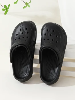 Women's Croc Shoes, Girls' Outerwear, Couples' Baotou Slippers, Women's Sandals, Women's Home Shoes, Women's Sandals, Men's Croc Shoes 1