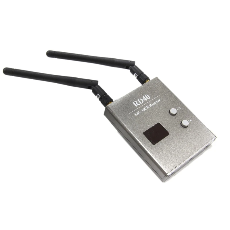 

FPV 5.8 Ghz 40CH RD40 Raceband Dual Diversity Receiver With AV And Power Cord