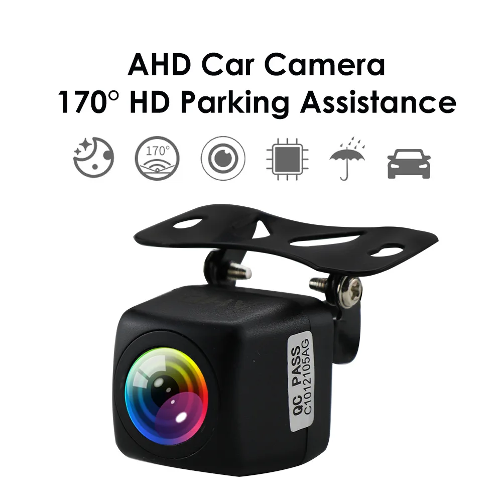 Автомобильное зеркало заднего вида 720P HD AHD камера с подсветильник кой в режиме