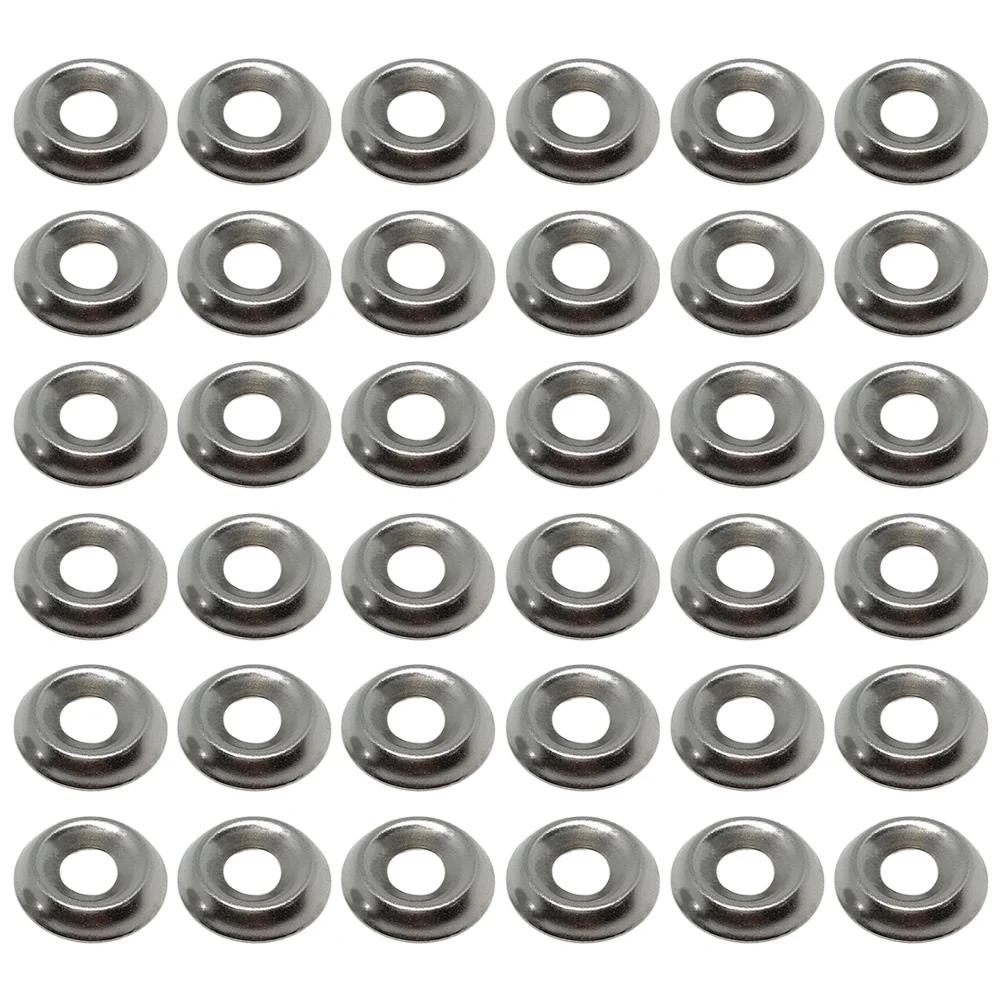 

100 Pcs Stainless Steel Washer Bolts Replacement Gaskets Washers Fisheye-shaped Useful Fixing