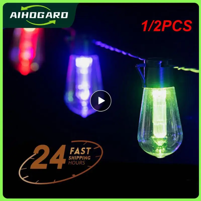 

1/2 шт., Декоративная гирлянда IP65 на солнечной батарее