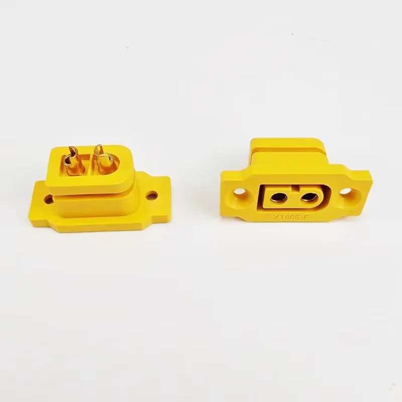5pcs / 10pcs XT60E-F 암 플러그 대전류 금/황동 니켈 도금 커넥터 전원 배터리 연결 어댑터 RC 모델용