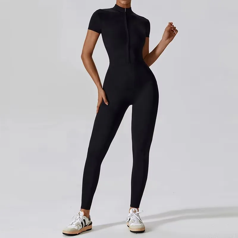New Yoga Clothes Suit Workout Sports Set Women Bodysuits Gym Set Women Training Siamese Fitness Jumpsuit Female Sportswear 5