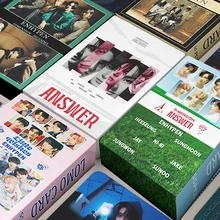 

55pcs / Kpop ENHYPEN Lomo Cards New Photo Album DIMENSION : DILEMMA Enhypen Photocard for Fans Collection HD Photo card