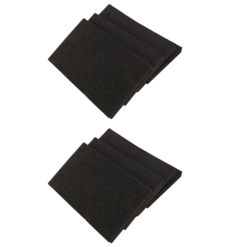

120Pcs Garden Clone Collars Neoprene Inserts Sponge Block For 2 Inch Net Pots Hydroponics Systems And Cloning Machines