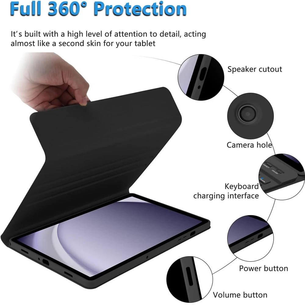 Premium Detachable Keyboard Case with Pen Slot