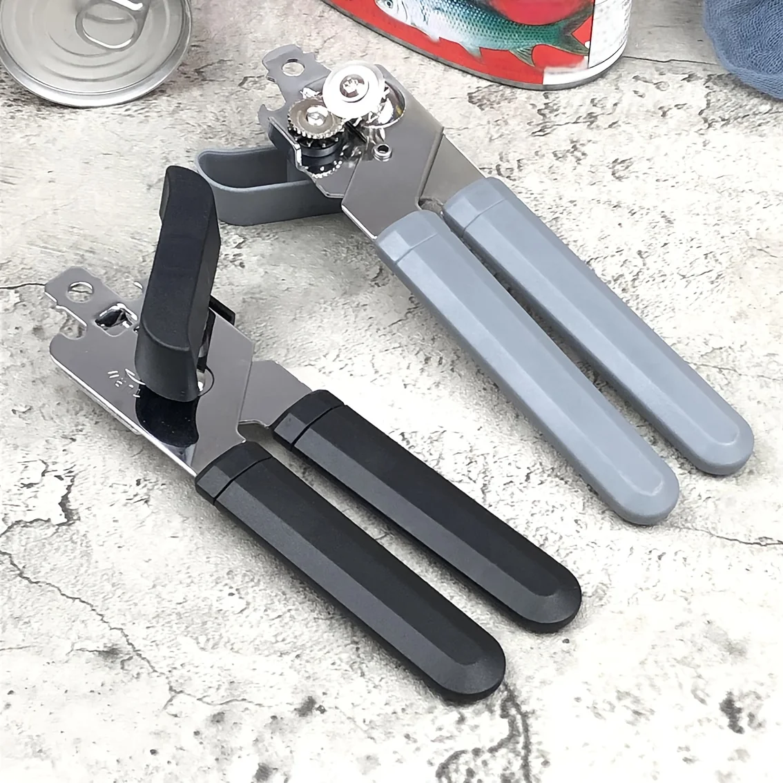 1pc Stainless Steel Multifunctional Professional Can Manual Can Opener Craft Beer Grip Can Opener Bottle Opener Kitchen Gadgets