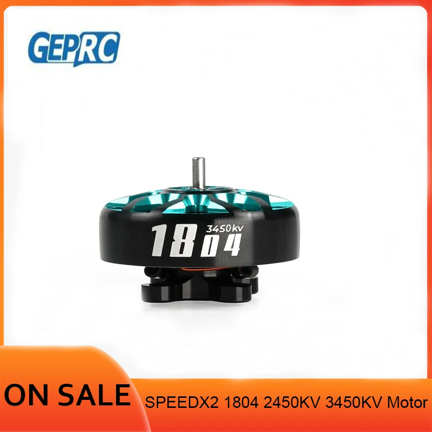 Moteur Brushless SPEEDX2 1804 3450kv/2450kv pour Drone FPV Course