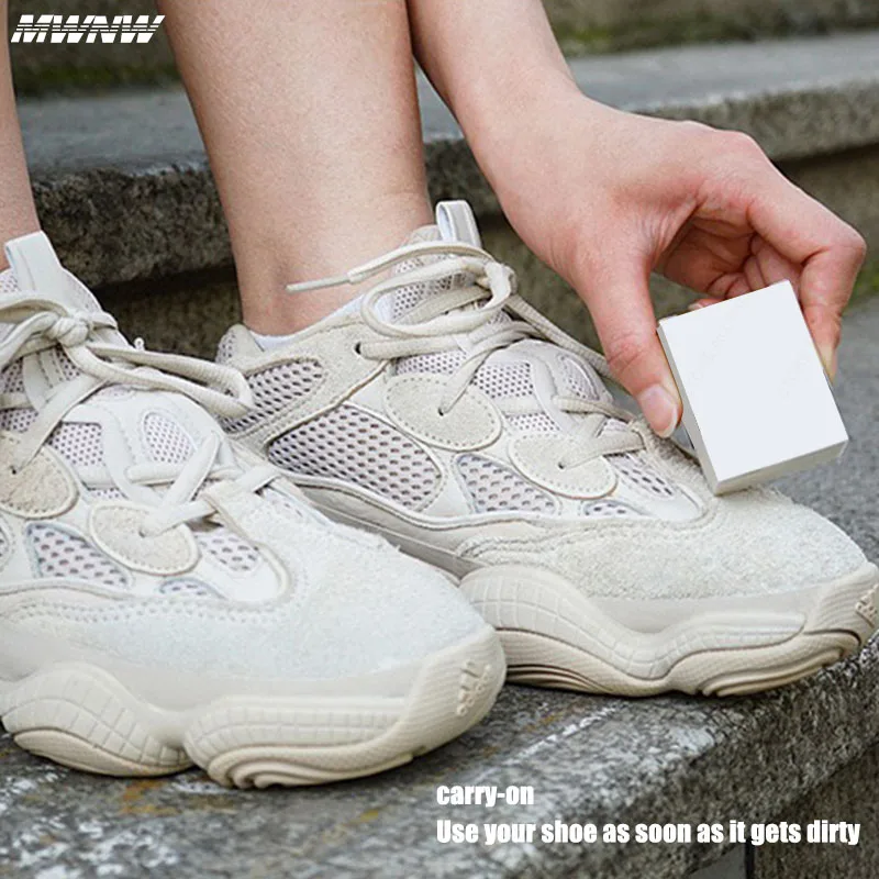 Shoes Eraser Portable Suede Sheepskin Matte Leather Fabric Care Shoes Cleaning Tools Leather Cleaner Rubber Block Shoe Brush 3
