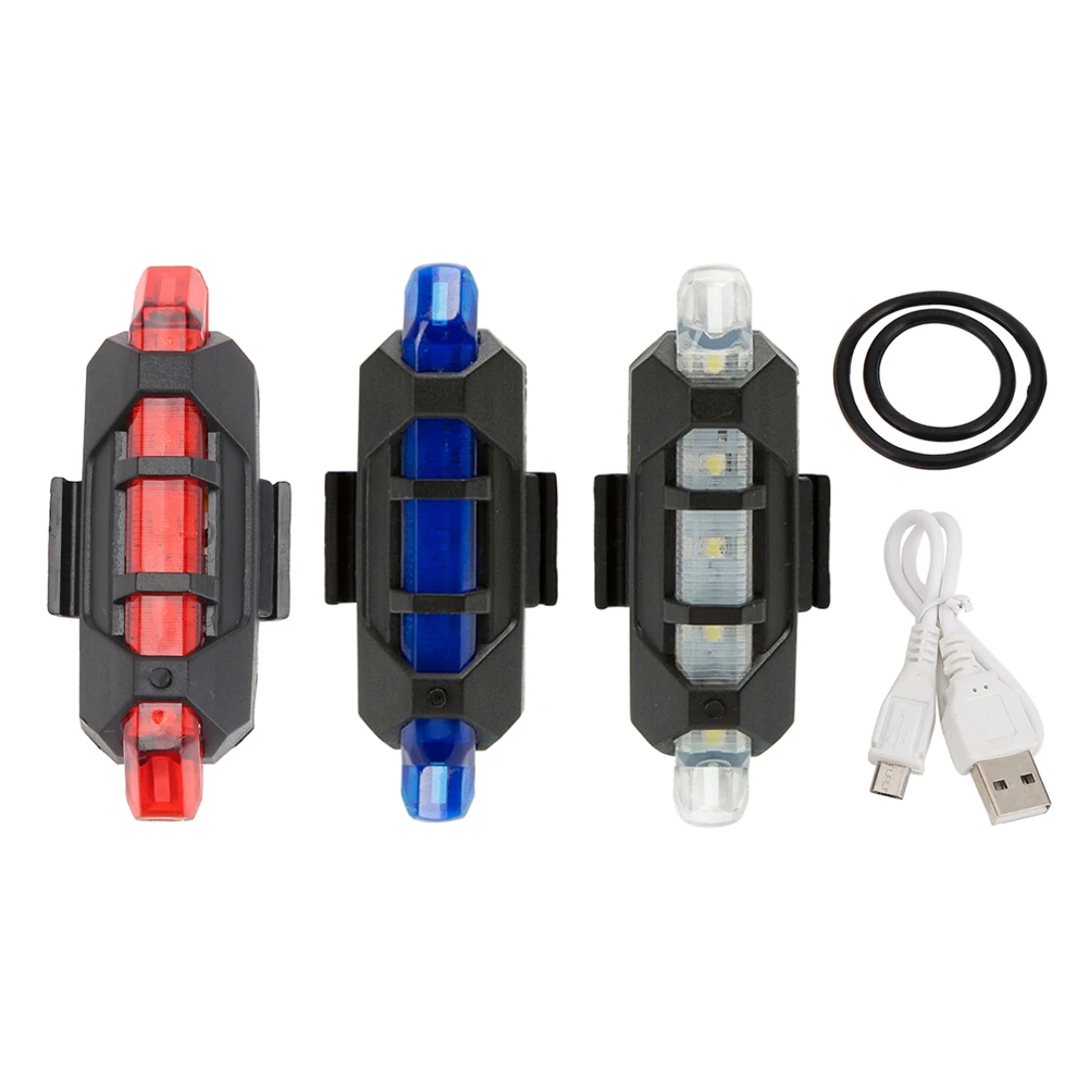 Waterproof LED Scooter Taillight Night Safety Flash Lamp