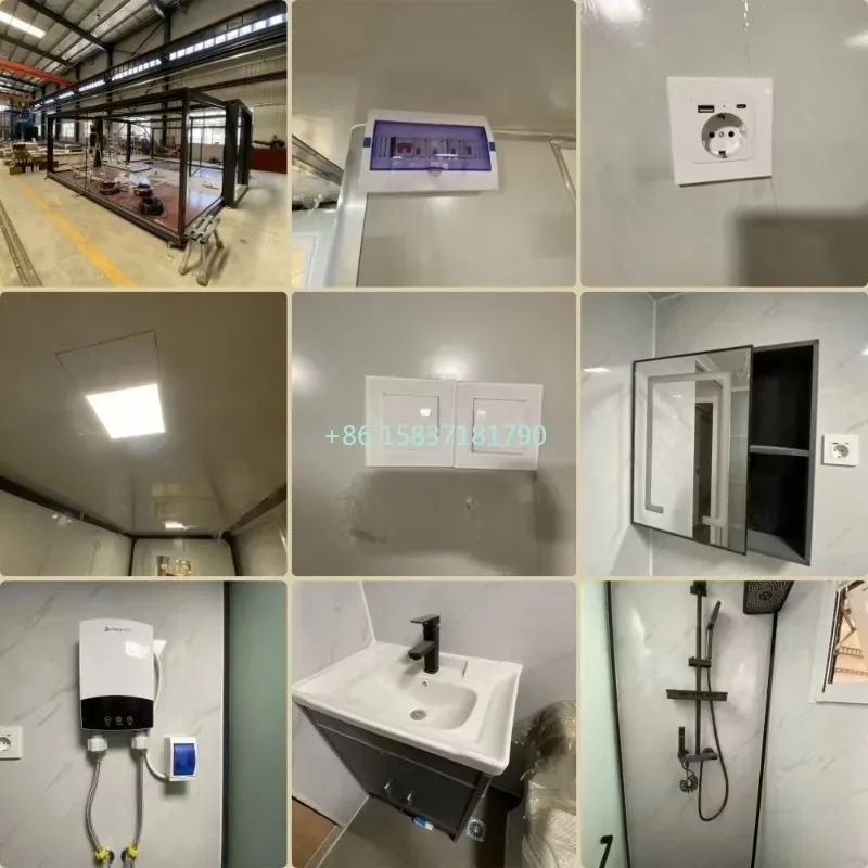รูปสินค้า บ้านคอนเทนเนอร์สำเร็จรูป ห้องสวน บ้านคอนเทนเนอร์แบบพับได้ บ้านคอนเทนเนอร์แบบขยายได้ บ้านขนาดเล็ก 20 ฟุต 40 ฟุต สำหรับประเทศโปแลนด์