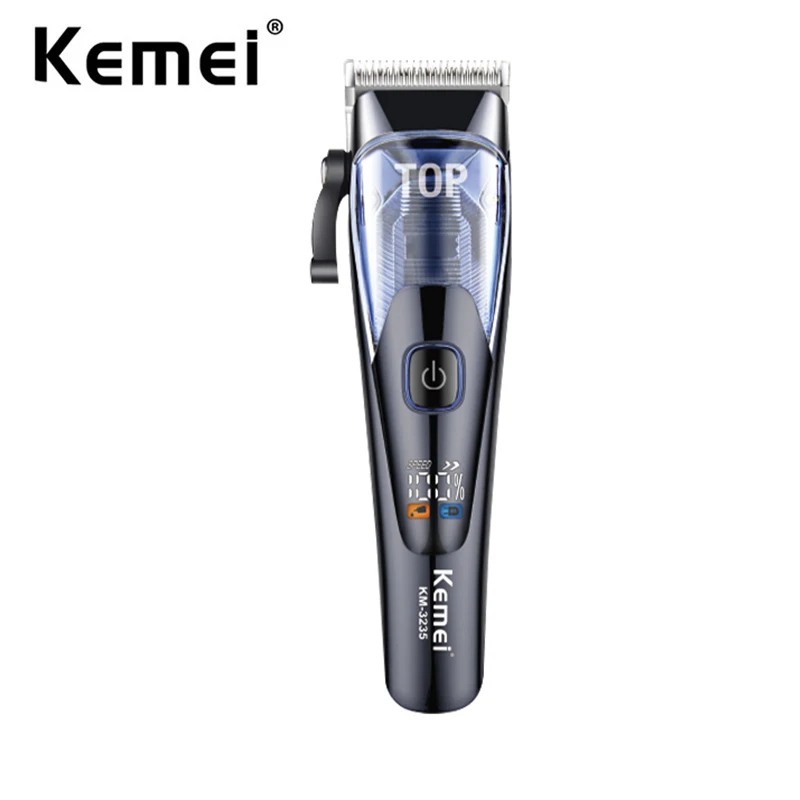 

Kemei Powerful Cordless Hair Clipper Barber Precision Flawless Fade Blade Trimmer Men TAPER Rechargeable Hair Cutting Machine